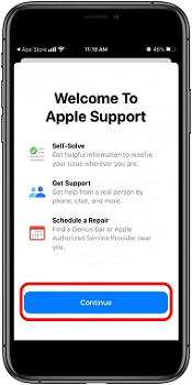 apple app store id reset