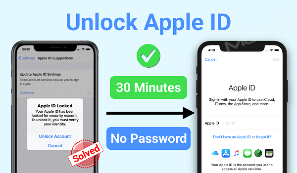 unlock account apple id